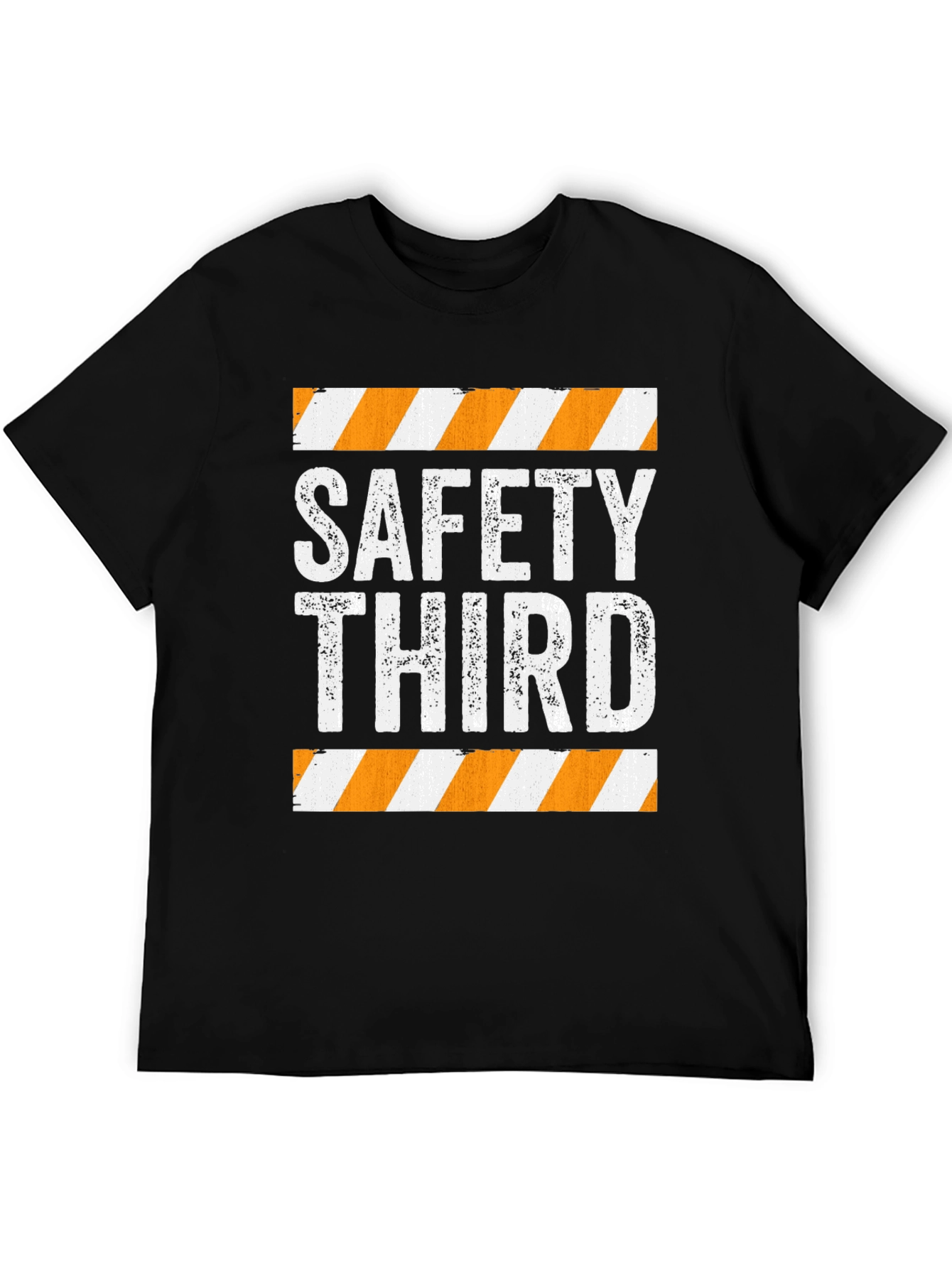 Safety Third Graphic Tee - Humorous Slogan T-Shirt