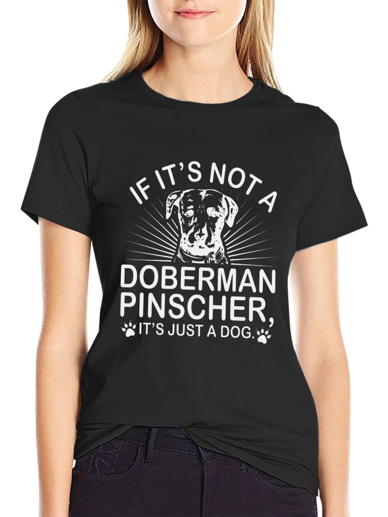 Doberman Pinscher Graphic Tee - Dog Lover T-Shirt