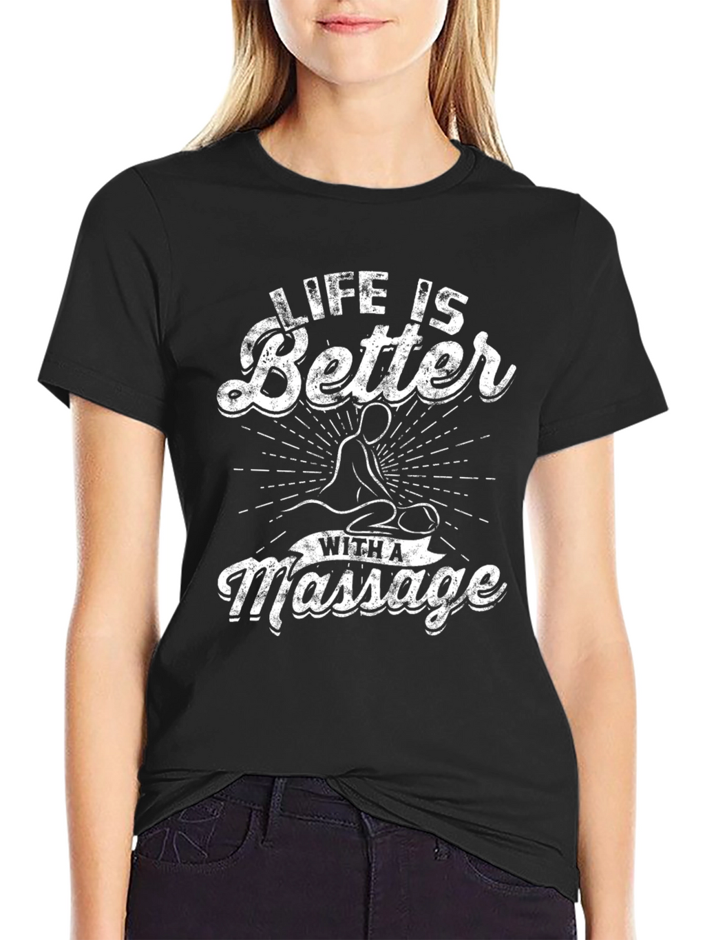 Life is Better with a Massage - Graphic Tee