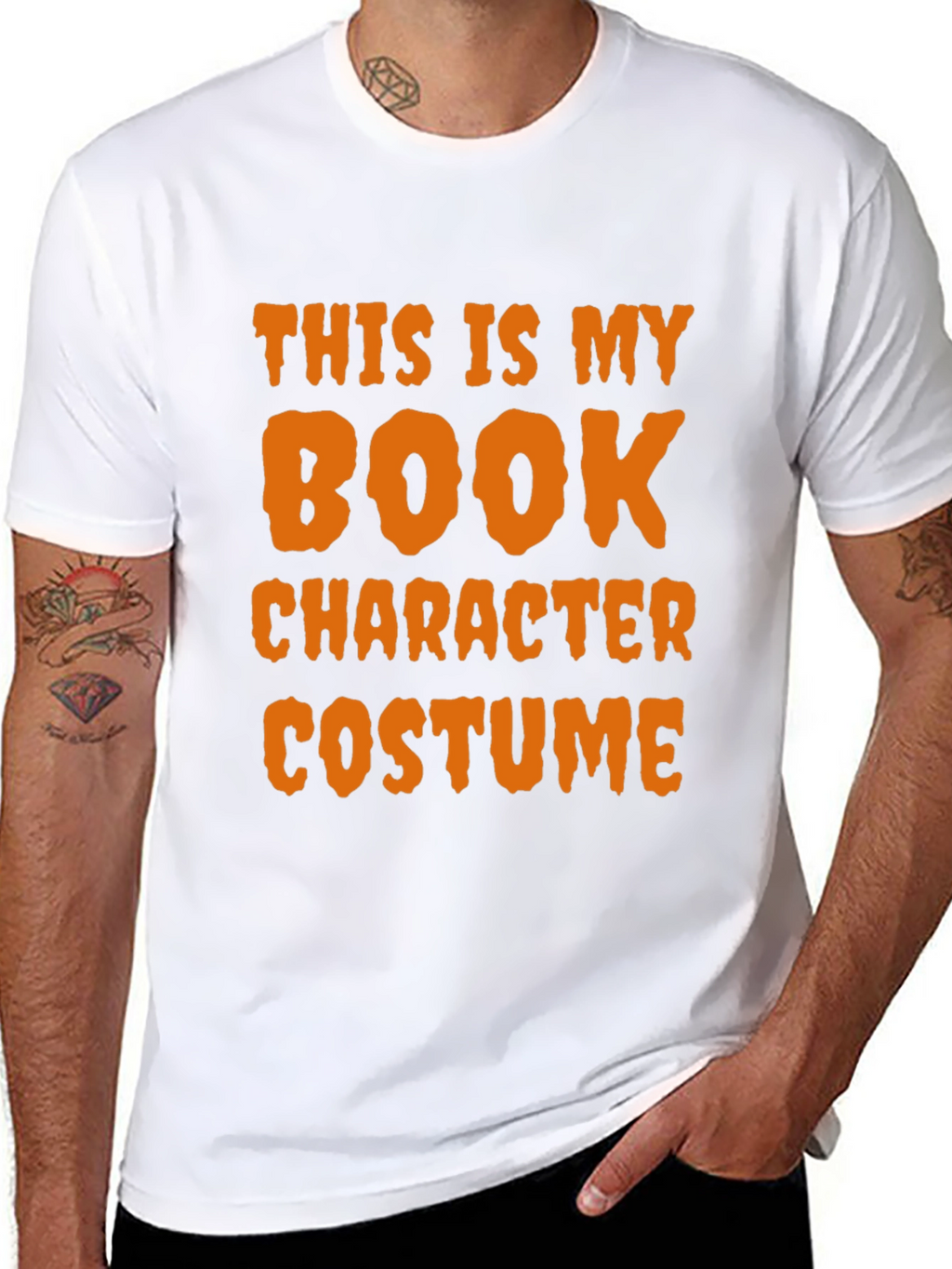 Book Character Costume T-Shirt - Halloween Tee
