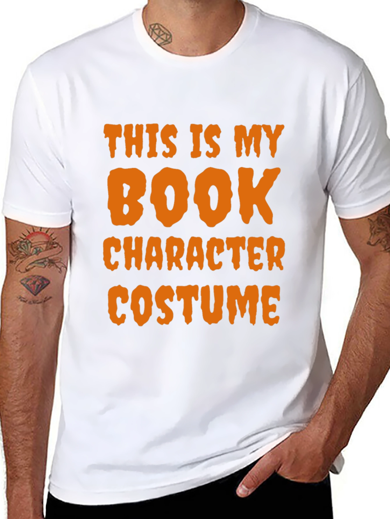 Book Character Costume T-Shirt - Halloween Tee