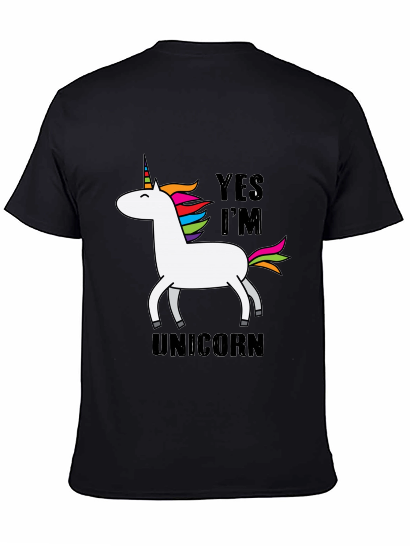 Yes Im a Unicorn T-Shirt - Graphic Tee