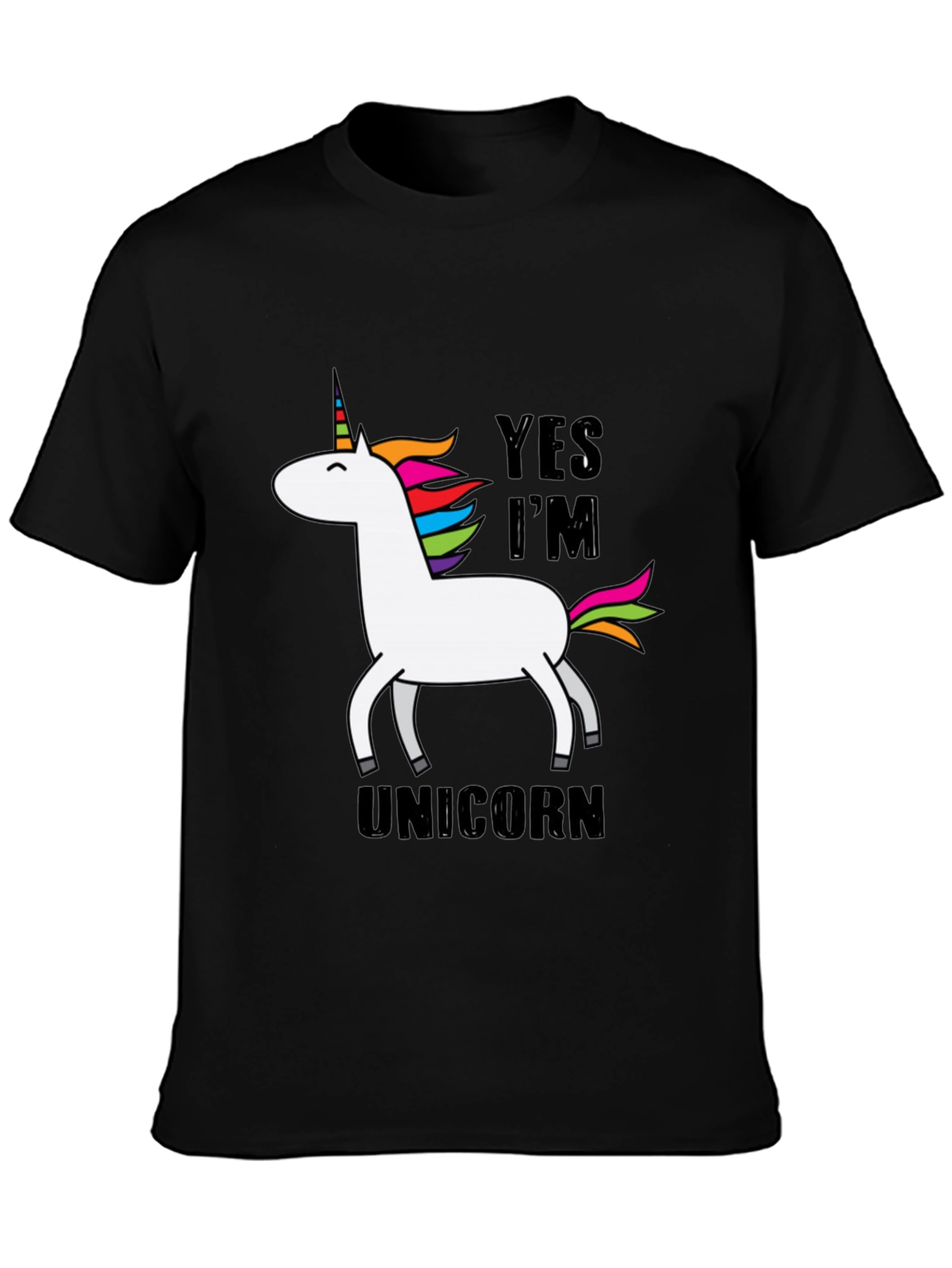 Yes Im a Unicorn T-Shirt - Graphic Tee