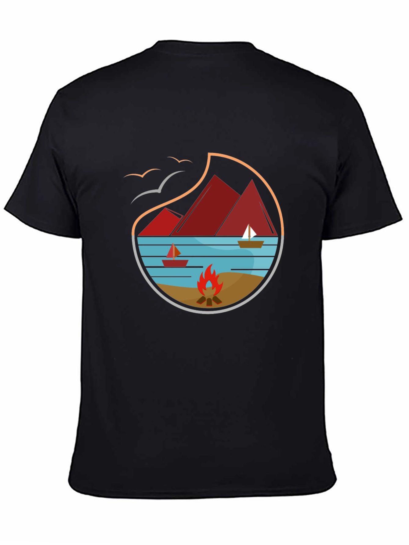 Camping Adventure Graphic Tee - Nature Lovers T-Shirt