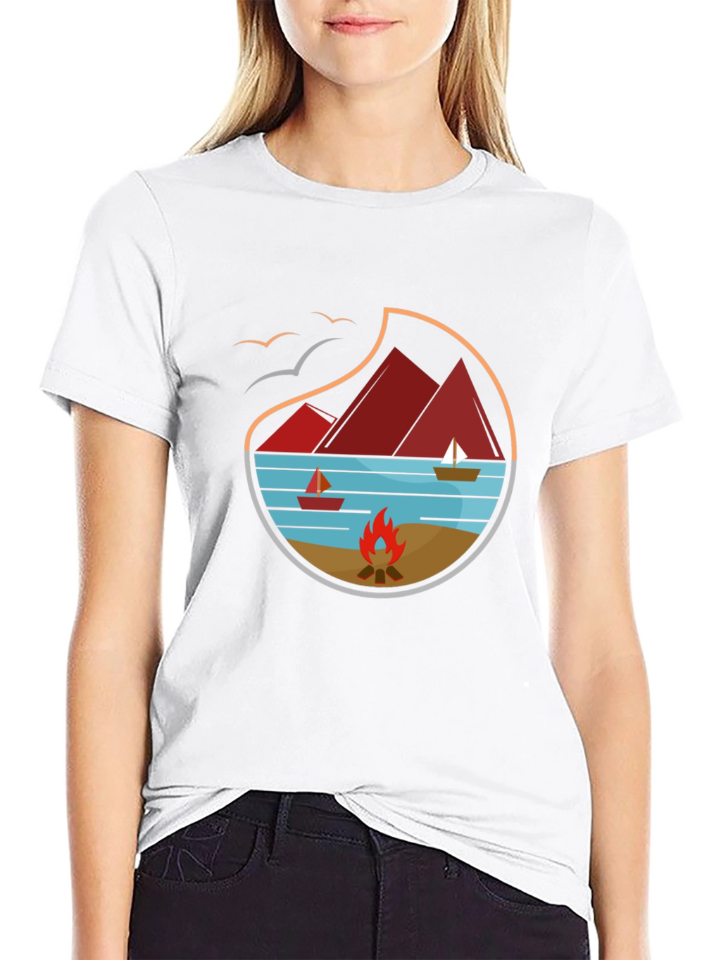 Camping Adventure Graphic Tee - Nature Lovers T-Shirt