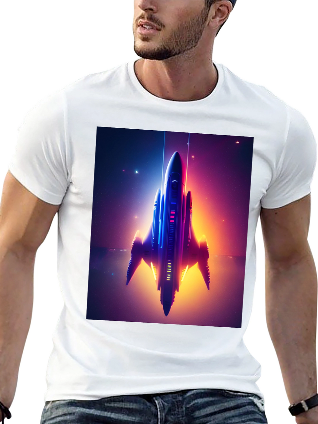 Space Rocket T-Shirt