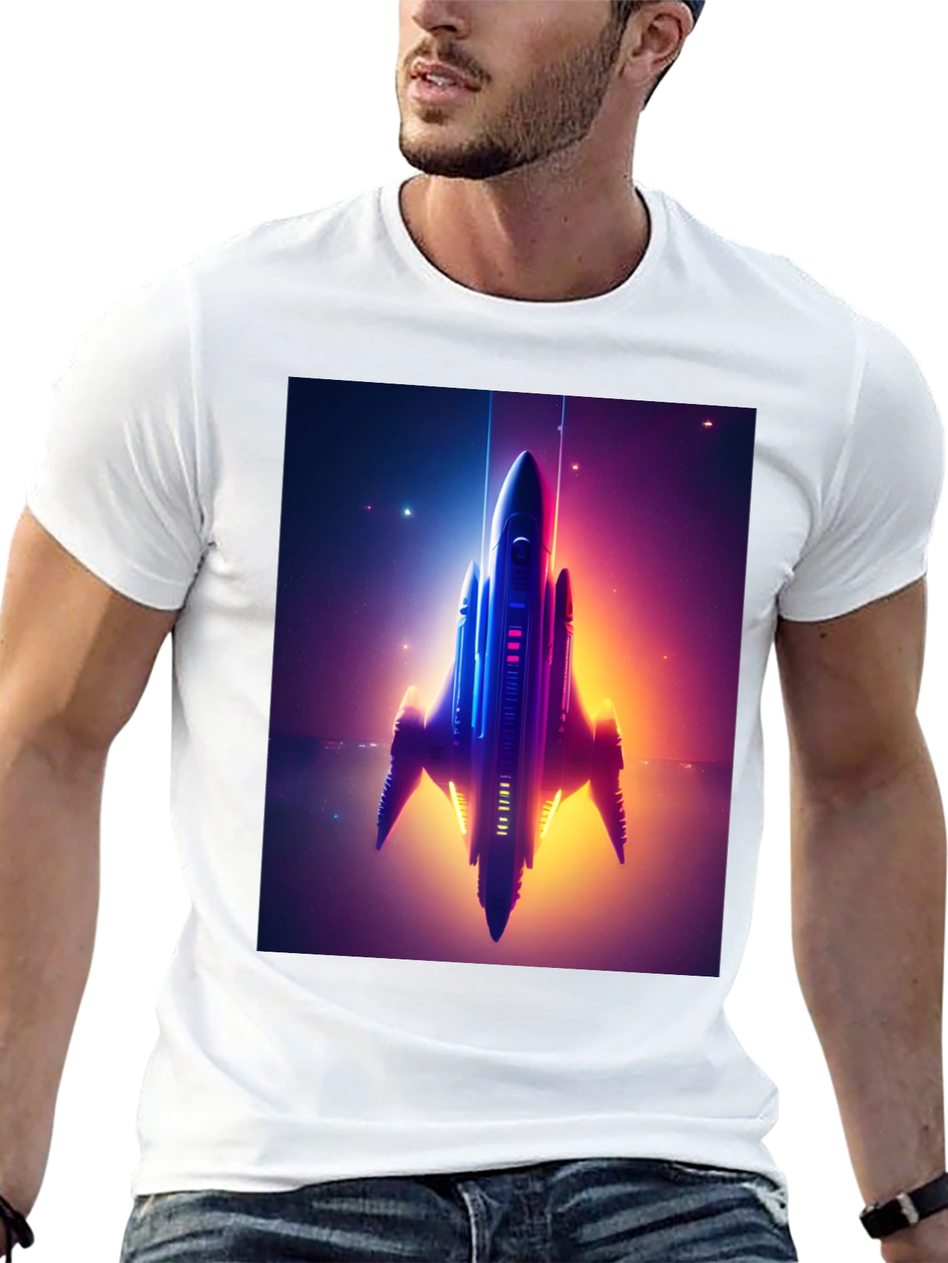 Space Rocket T-Shirt