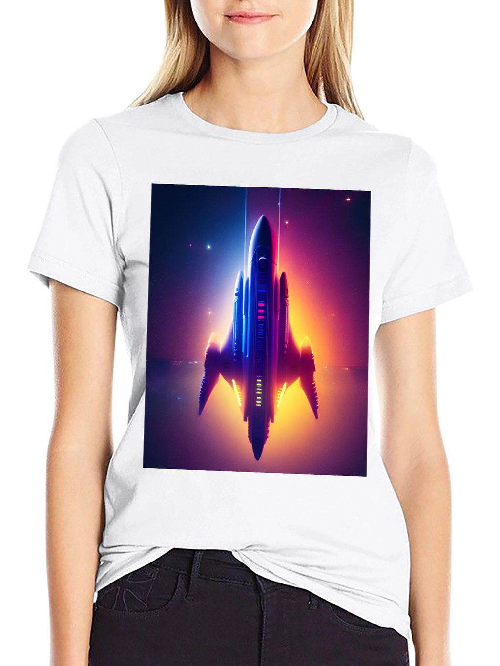Space Rocket T-Shirt