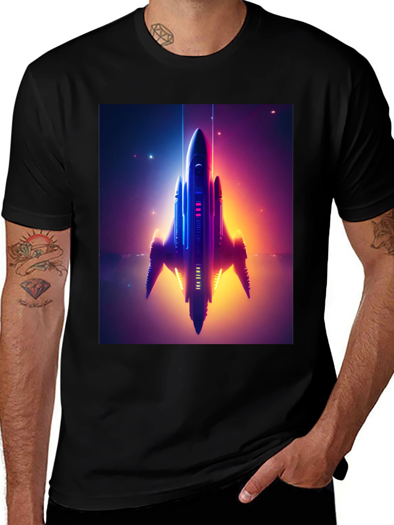 Space Rocket T-Shirt
