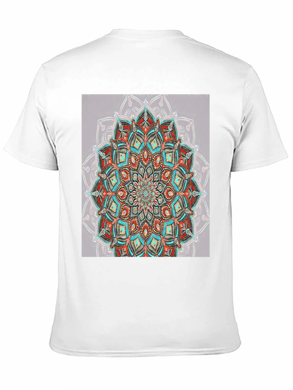 Mandala Print Tee - Stylish Graphic T-Shirt