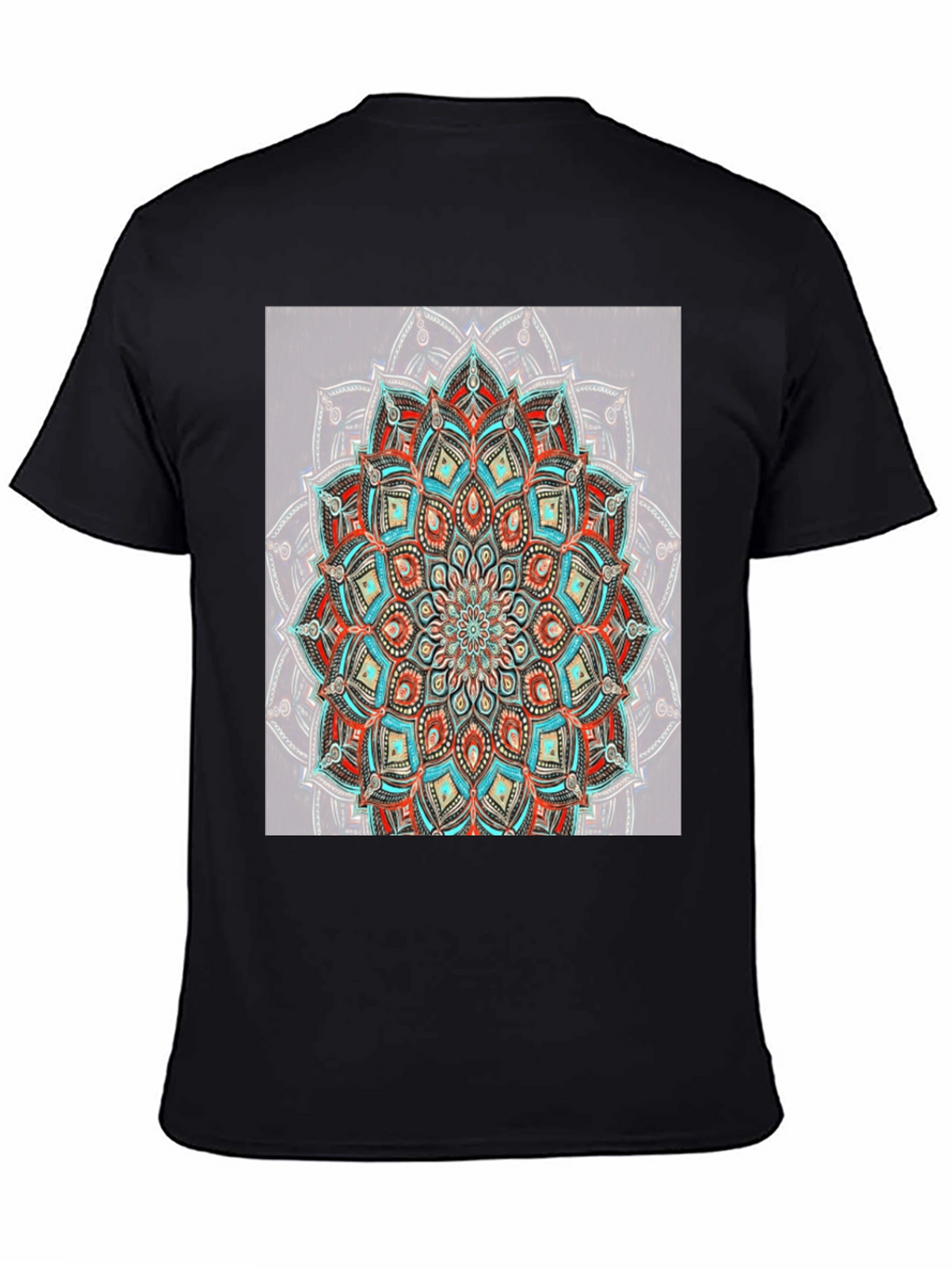 Mandala Print Tee - Stylish Graphic T-Shirt