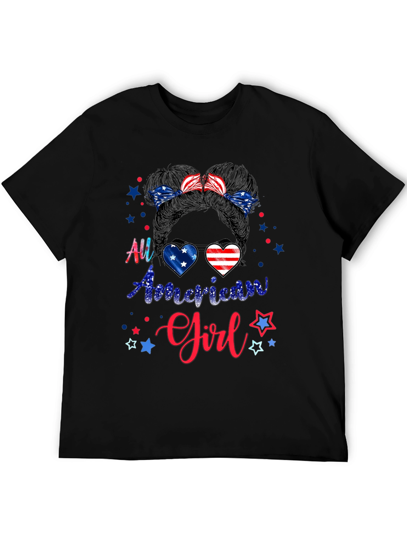 All American Girl Patriotic T-Shirt