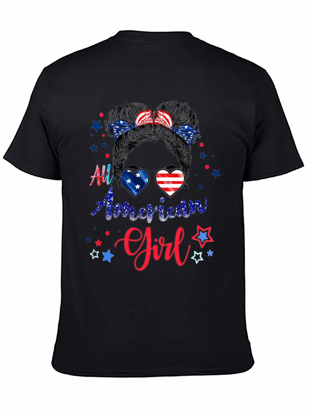 All American Girl Patriotic T-Shirt