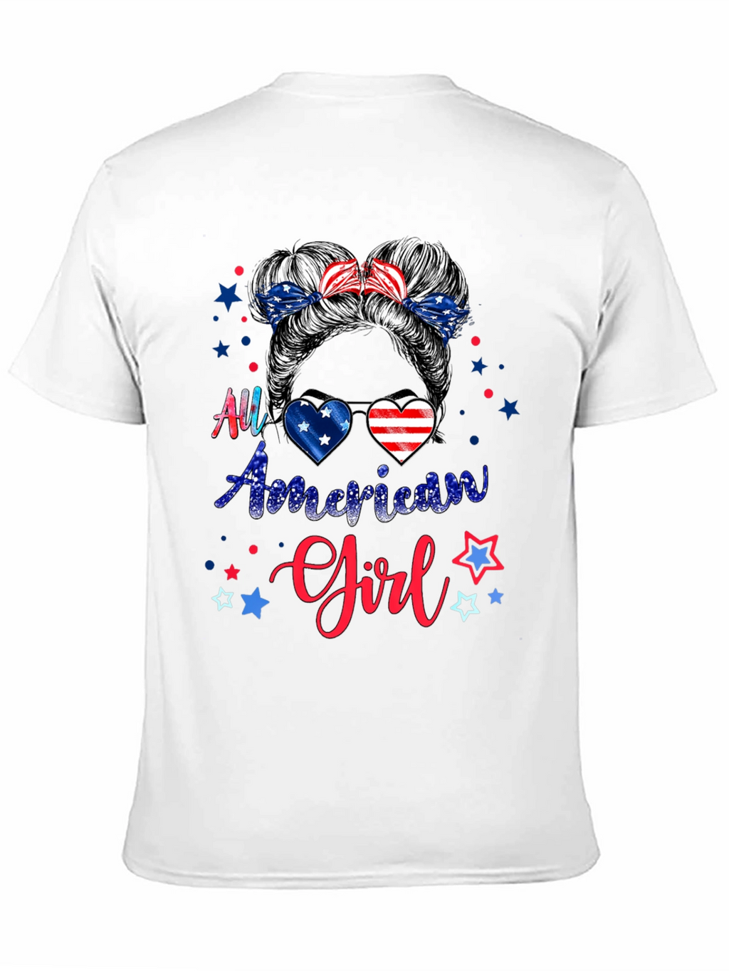 All American Girl Patriotic T-Shirt