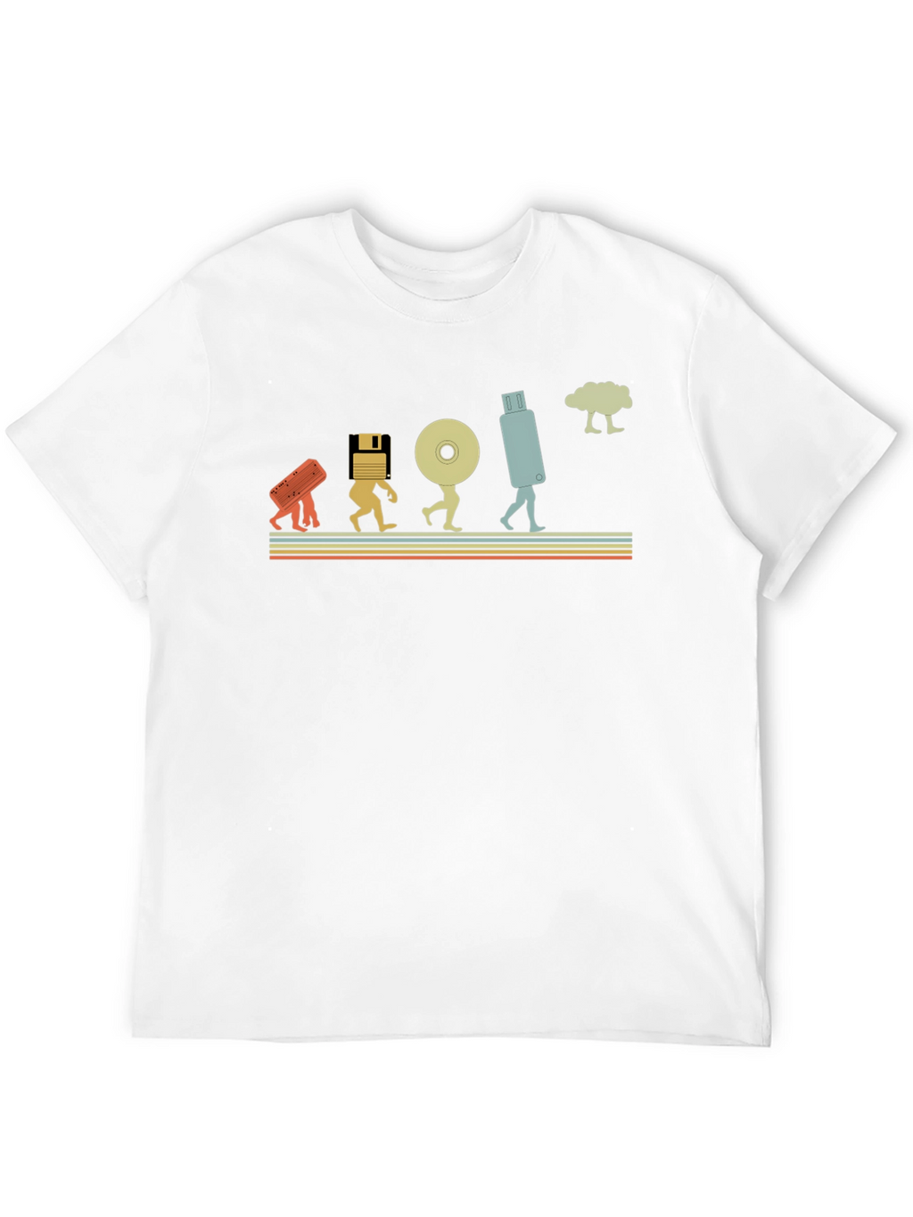 Evolution of Storage T-Shirt Funny Tech Tee