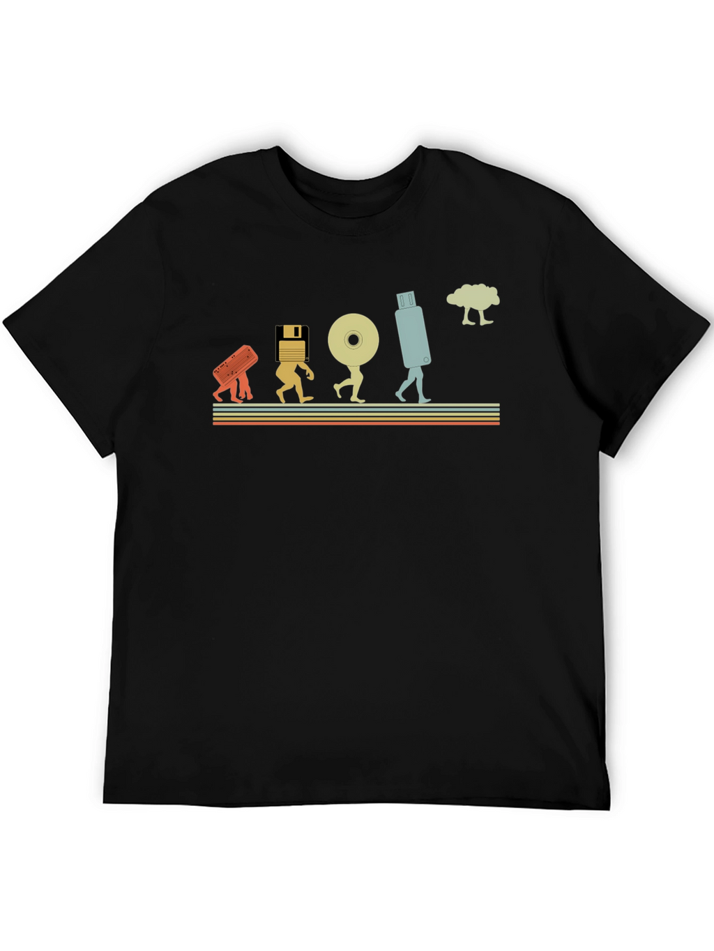 Evolution of Storage T-Shirt Funny Tech Tee
