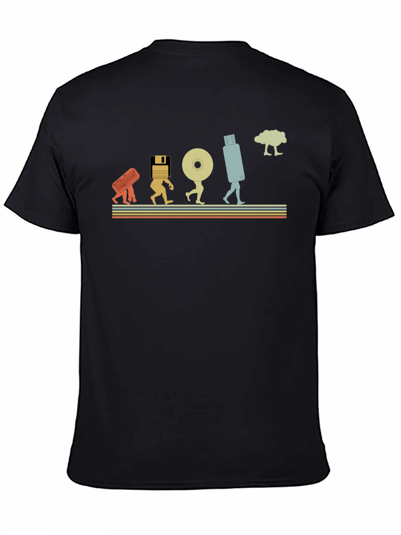 Evolution of Storage T-Shirt Funny Tech Tee