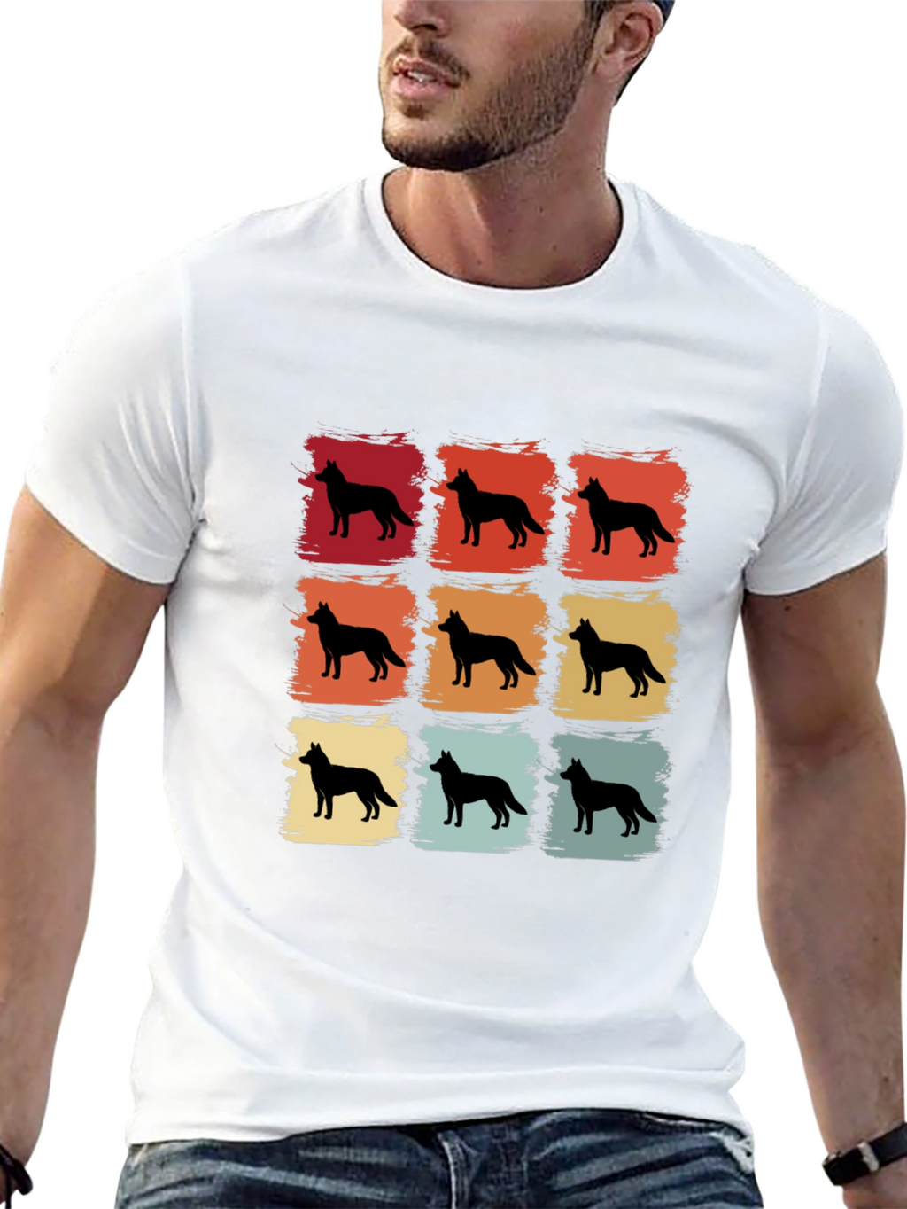 Retro Dog Breed Graphic Tee