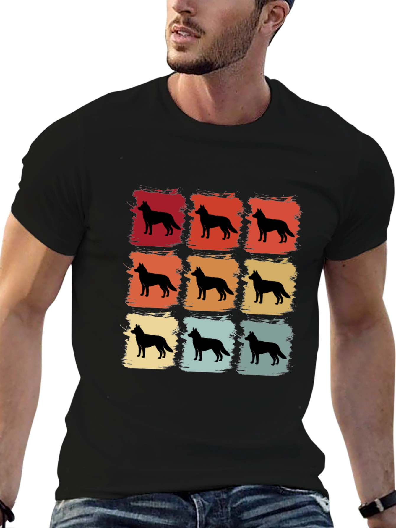 Retro Dog Breed Graphic Tee