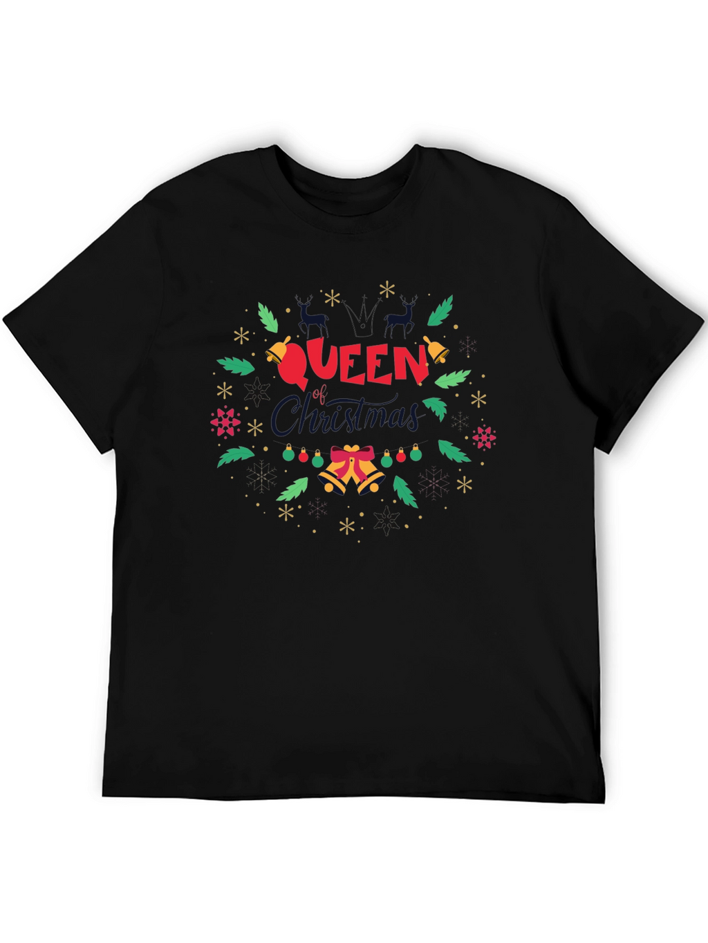 Queen of Christmas Graphic T-Shirt