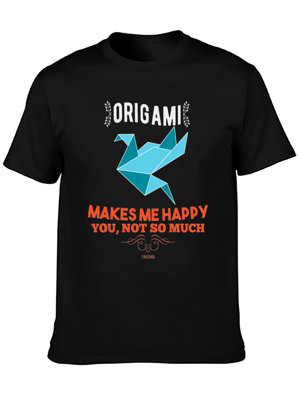 Origami Makes Me Happy Graphic Tee
