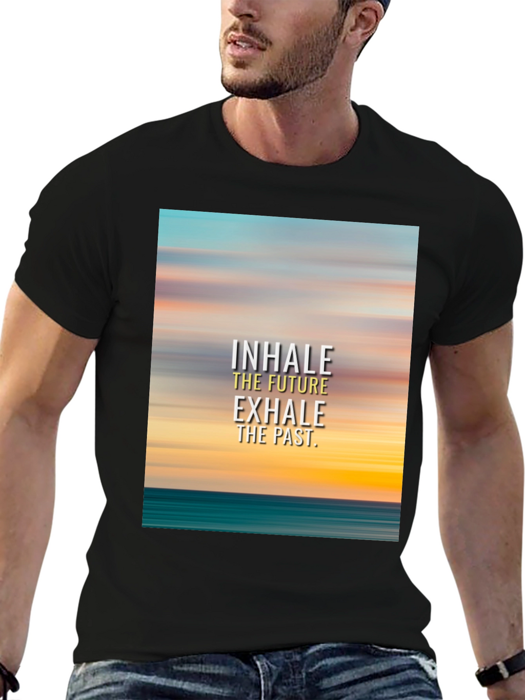 Inhale The Future T-Shirt - Motivational Graphic Tee