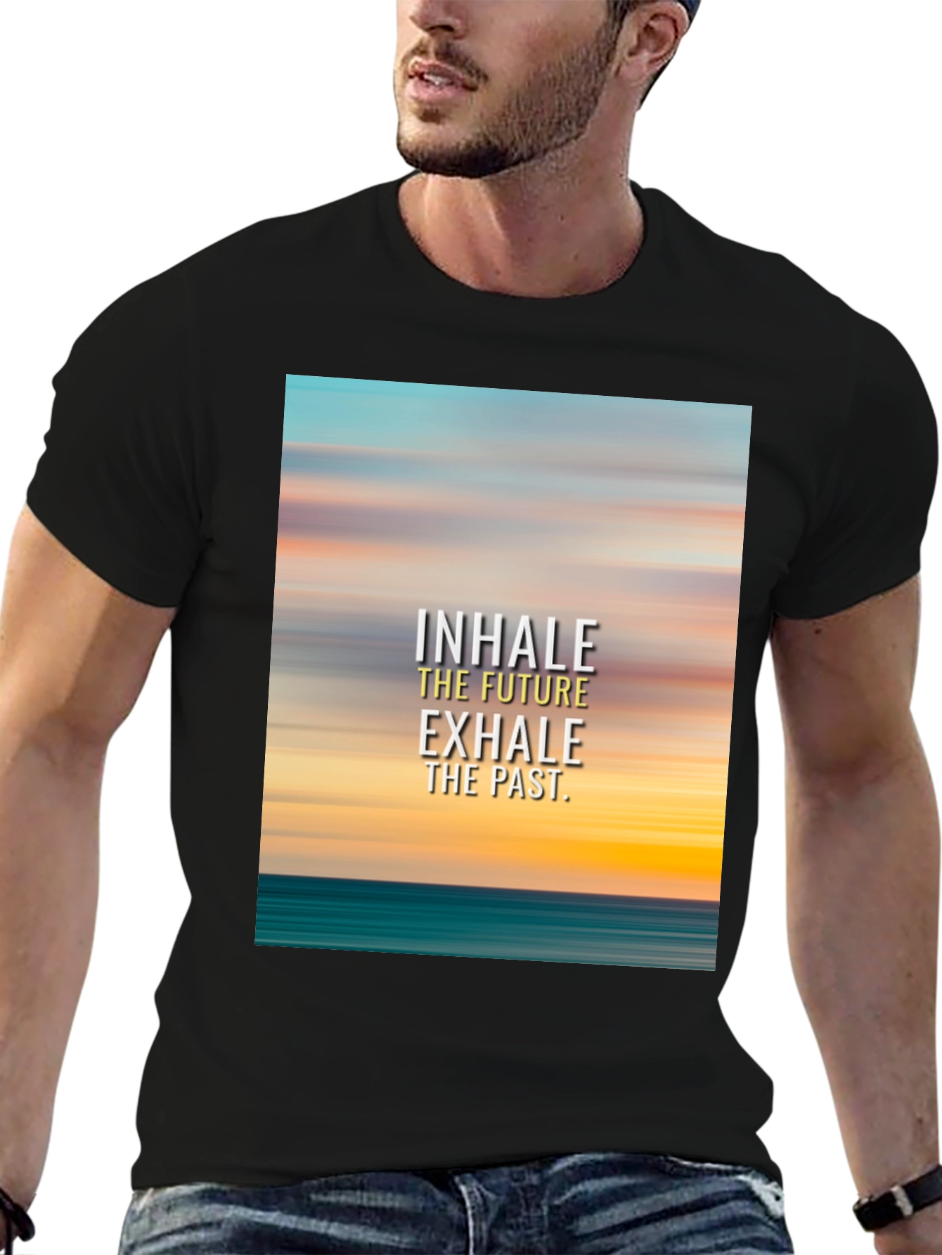 Inhale The Future T-Shirt - Motivational Graphic Tee