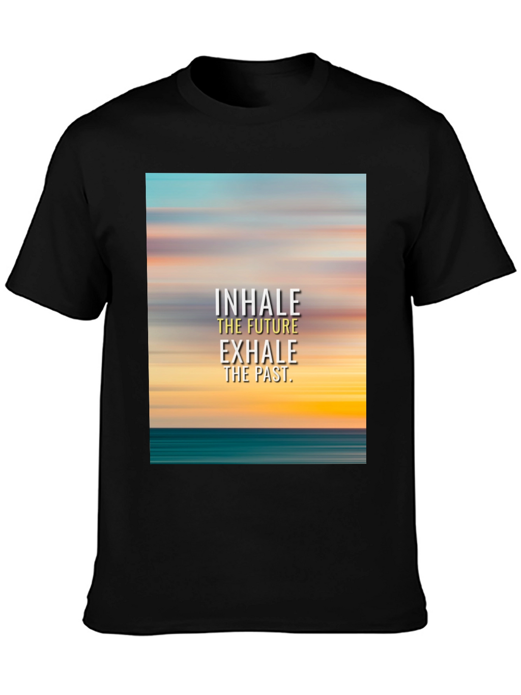 Inhale The Future T-Shirt - Motivational Graphic Tee