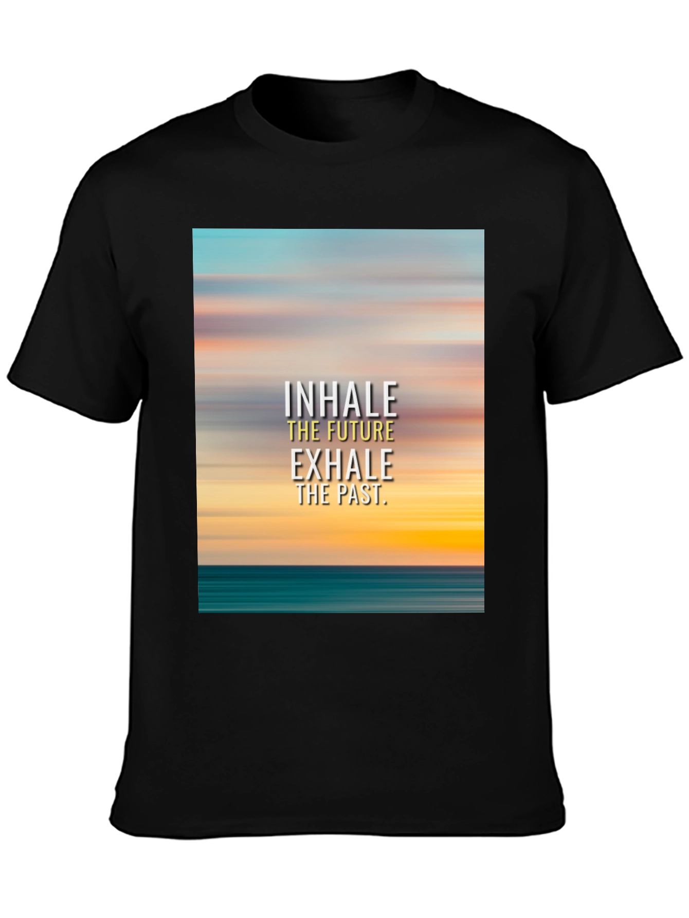 Inhale The Future T-Shirt - Motivational Graphic Tee