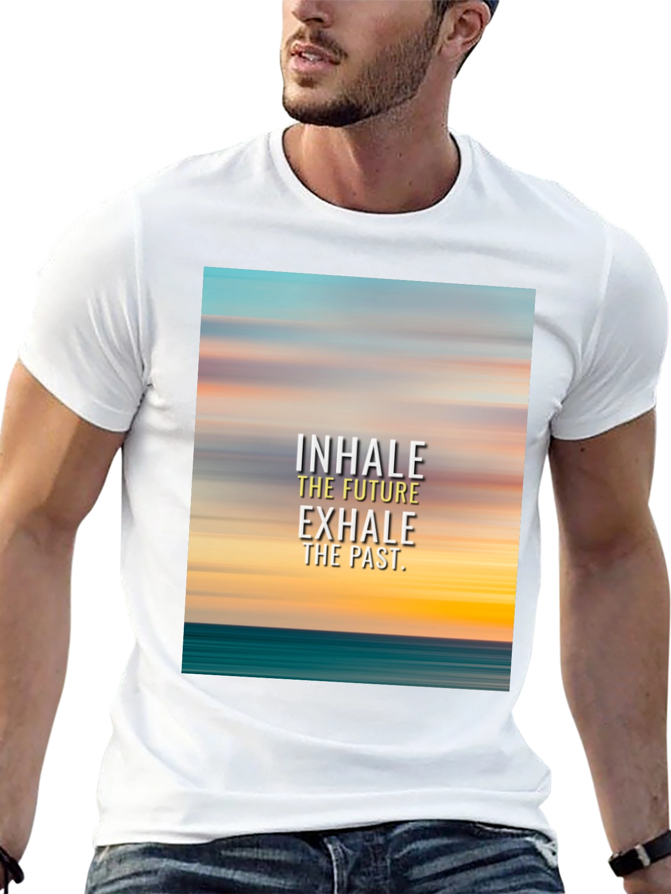 Inhale The Future T-Shirt - Motivational Graphic Tee