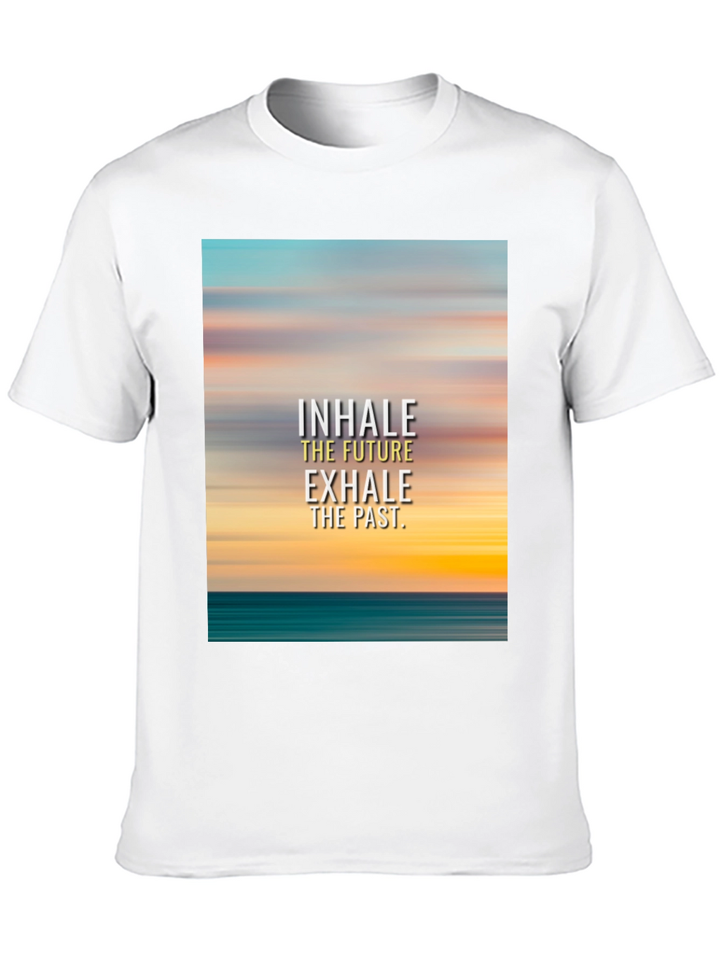 Inhale The Future T-Shirt - Motivational Graphic Tee