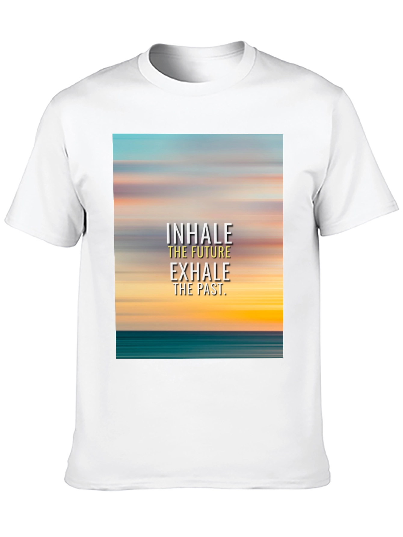 Inhale The Future T-Shirt - Motivational Graphic Tee