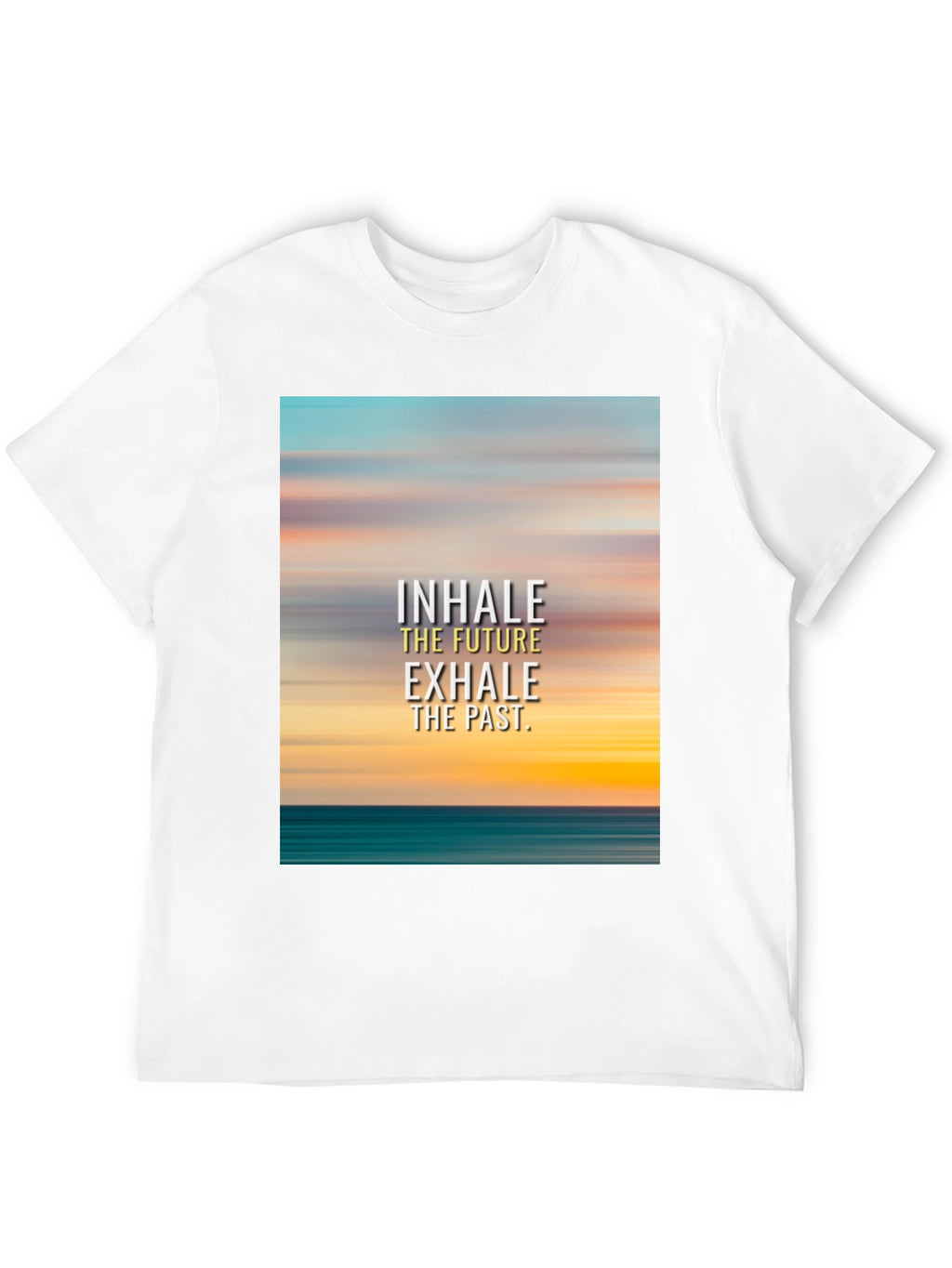Inhale The Future T-Shirt - Motivational Graphic Tee