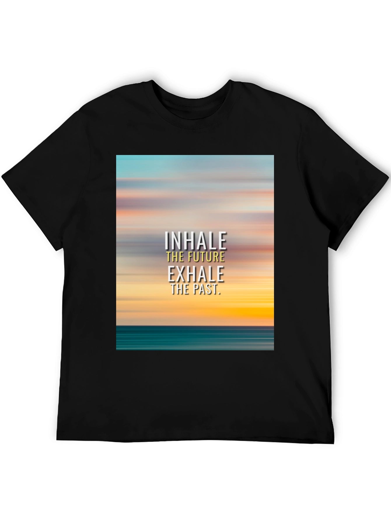 Inhale The Future T-Shirt - Motivational Graphic Tee