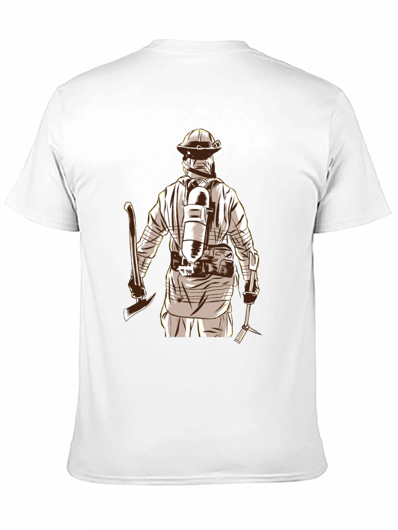 Firefighter Axe Graphic Tee
