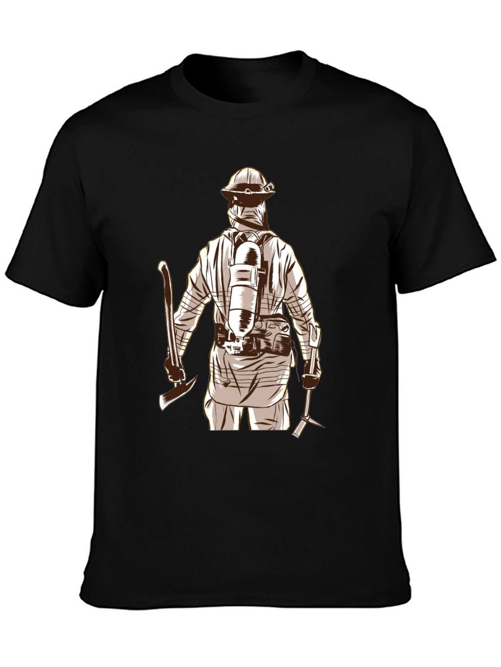 Firefighter Axe Graphic Tee