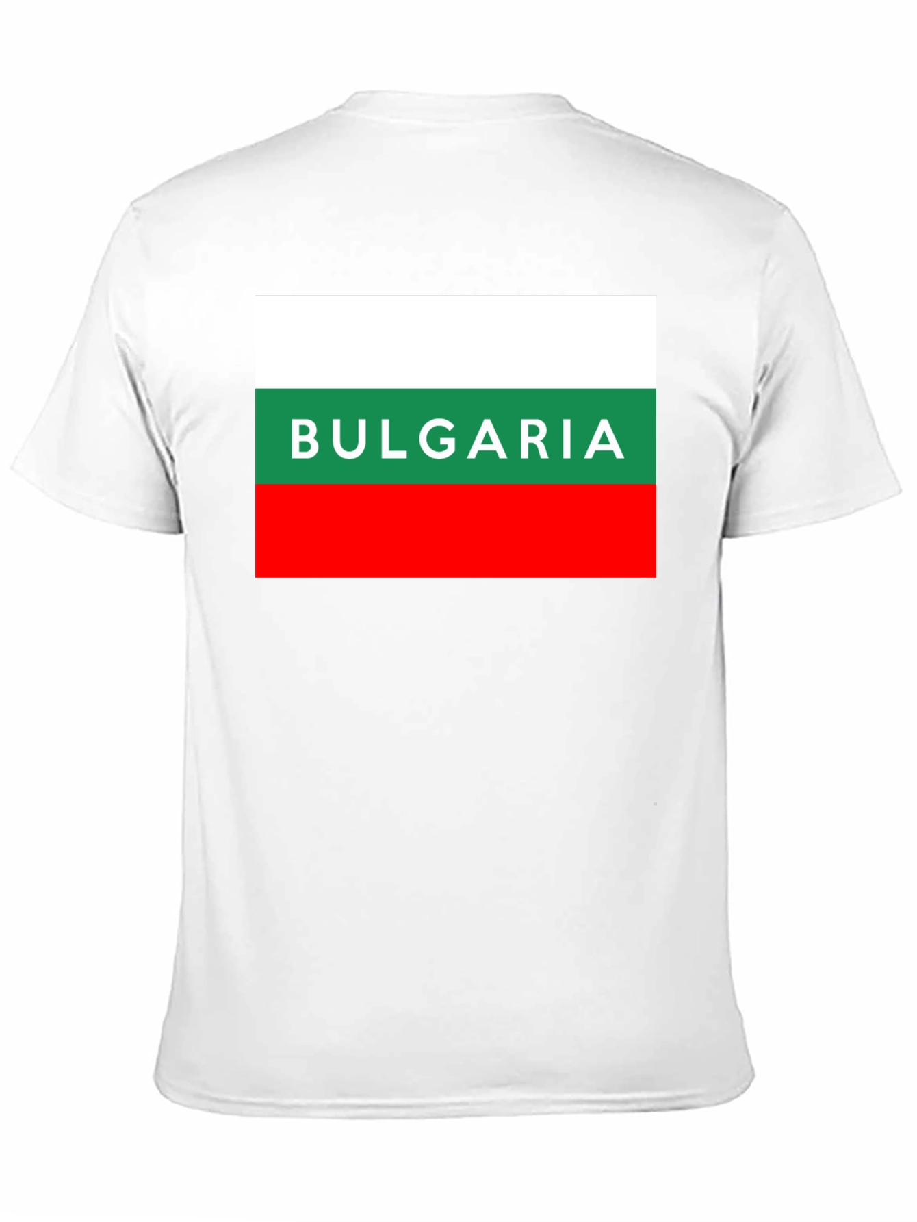 Bulgaria Flag T-Shirt - Mens Black Tee