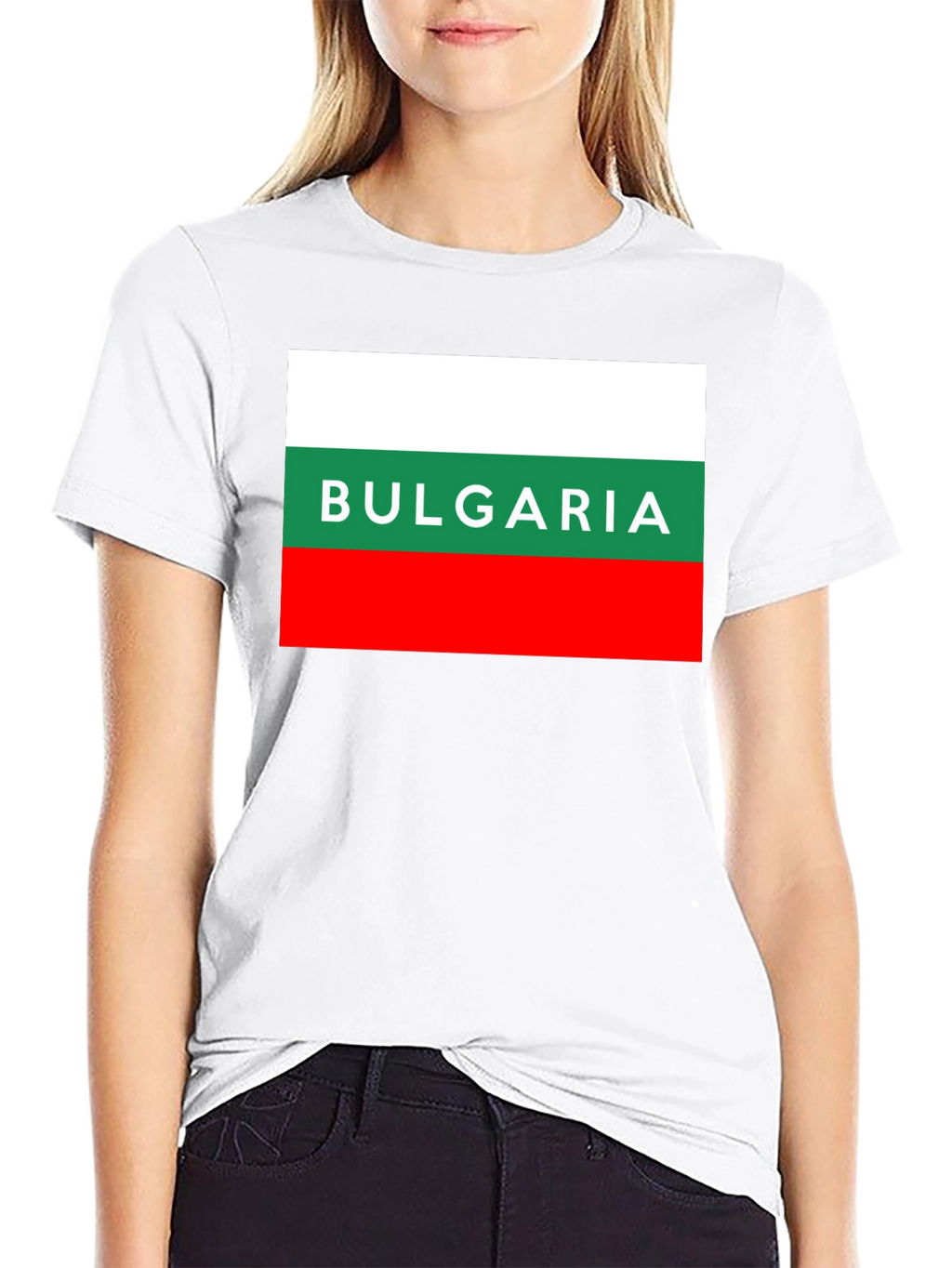 Bulgaria Flag T-Shirt - Mens Black Tee