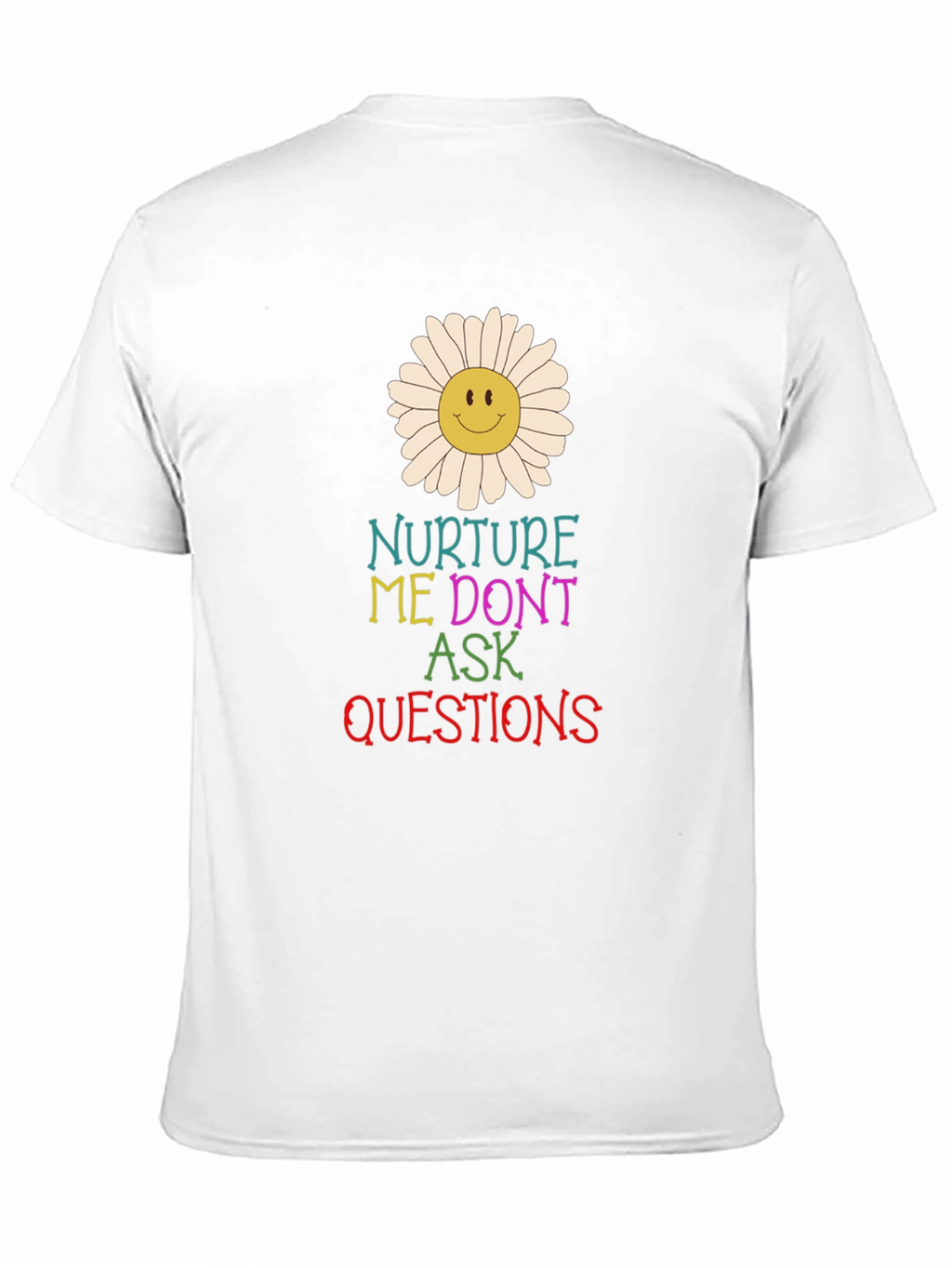 Nurture Me Graphic Tee - Black Cotton T-Shirt