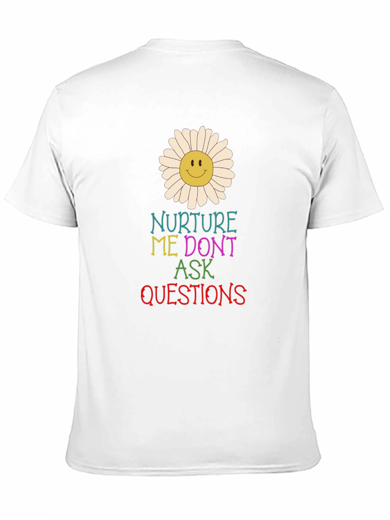 Nurture Me Graphic Tee - Black Cotton T-Shirt