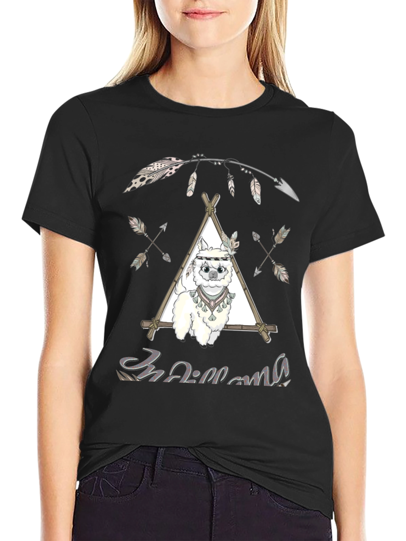 Llama Teepee T-Shirt