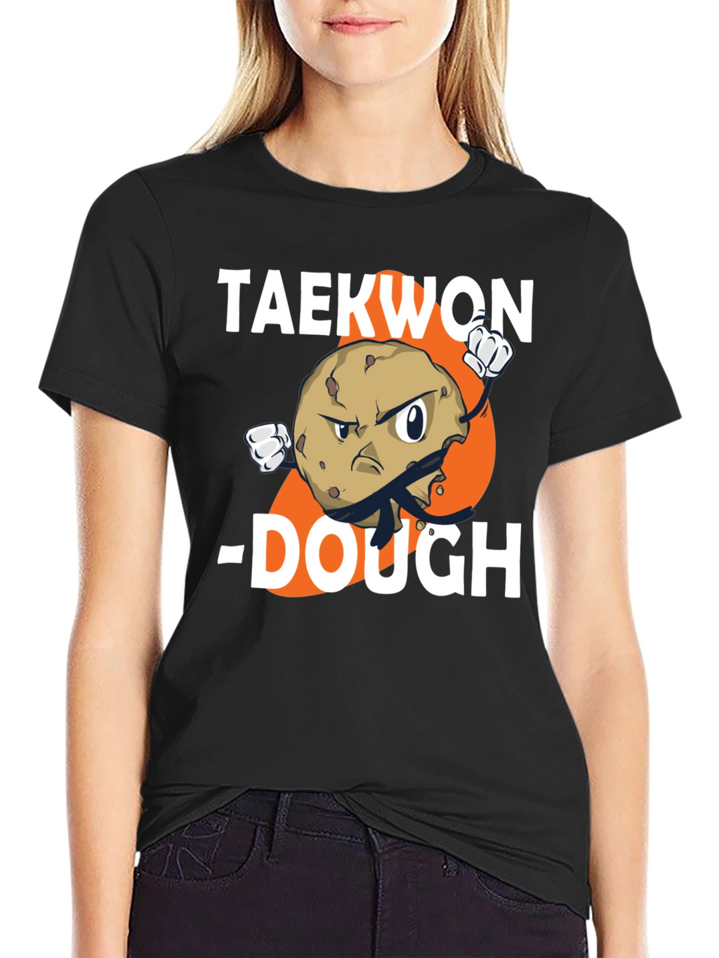 Taekwon-Dough T-Shirt - Funny Martial Arts Cookie Tee