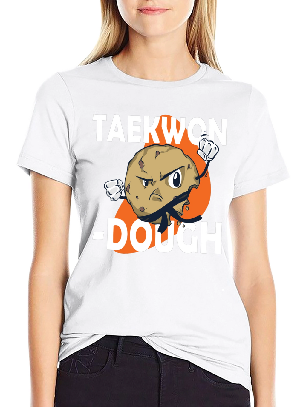 Taekwon-Dough T-Shirt - Funny Martial Arts Cookie Tee