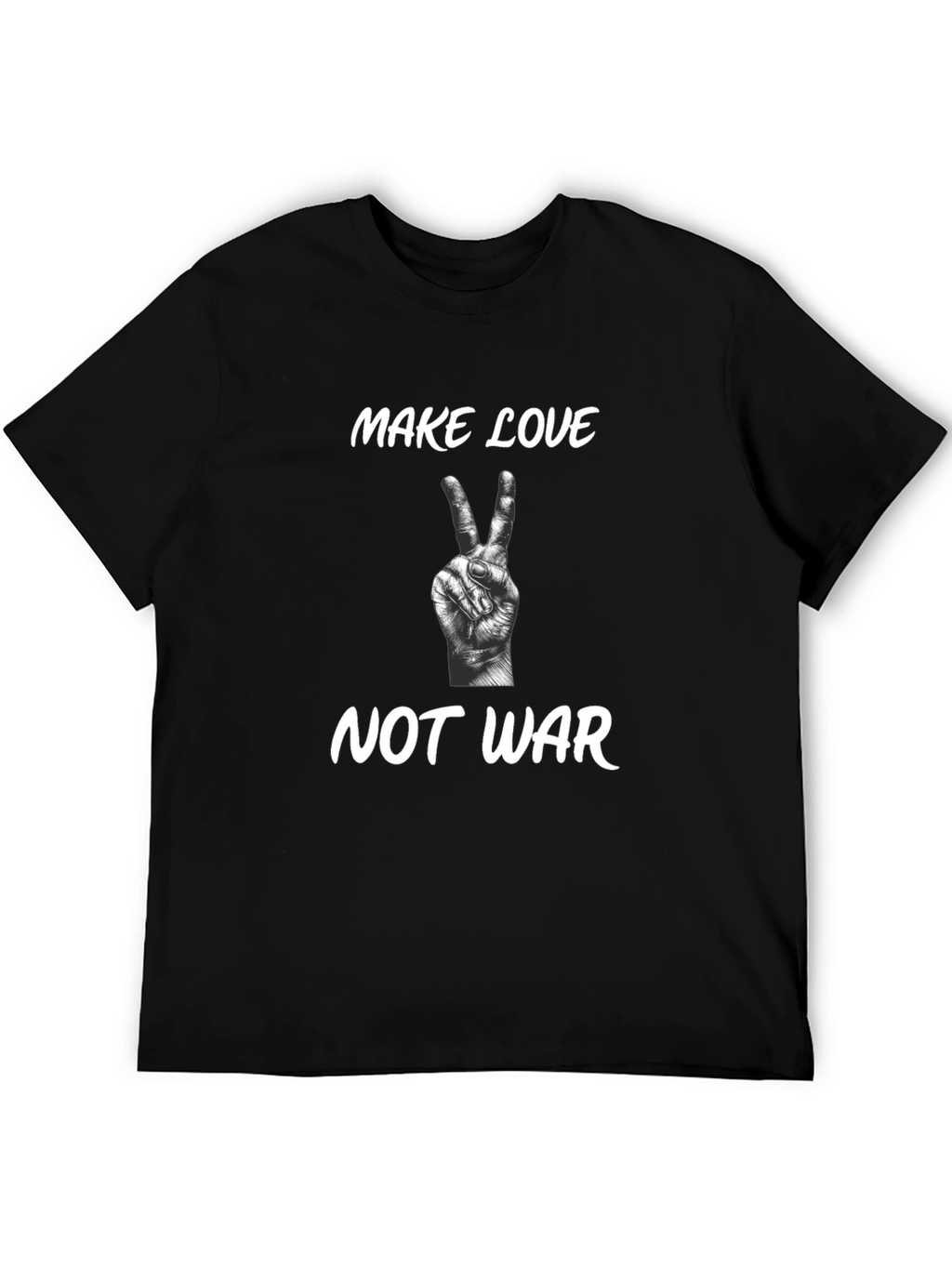 Make Love Not War Graphic T-Shirt