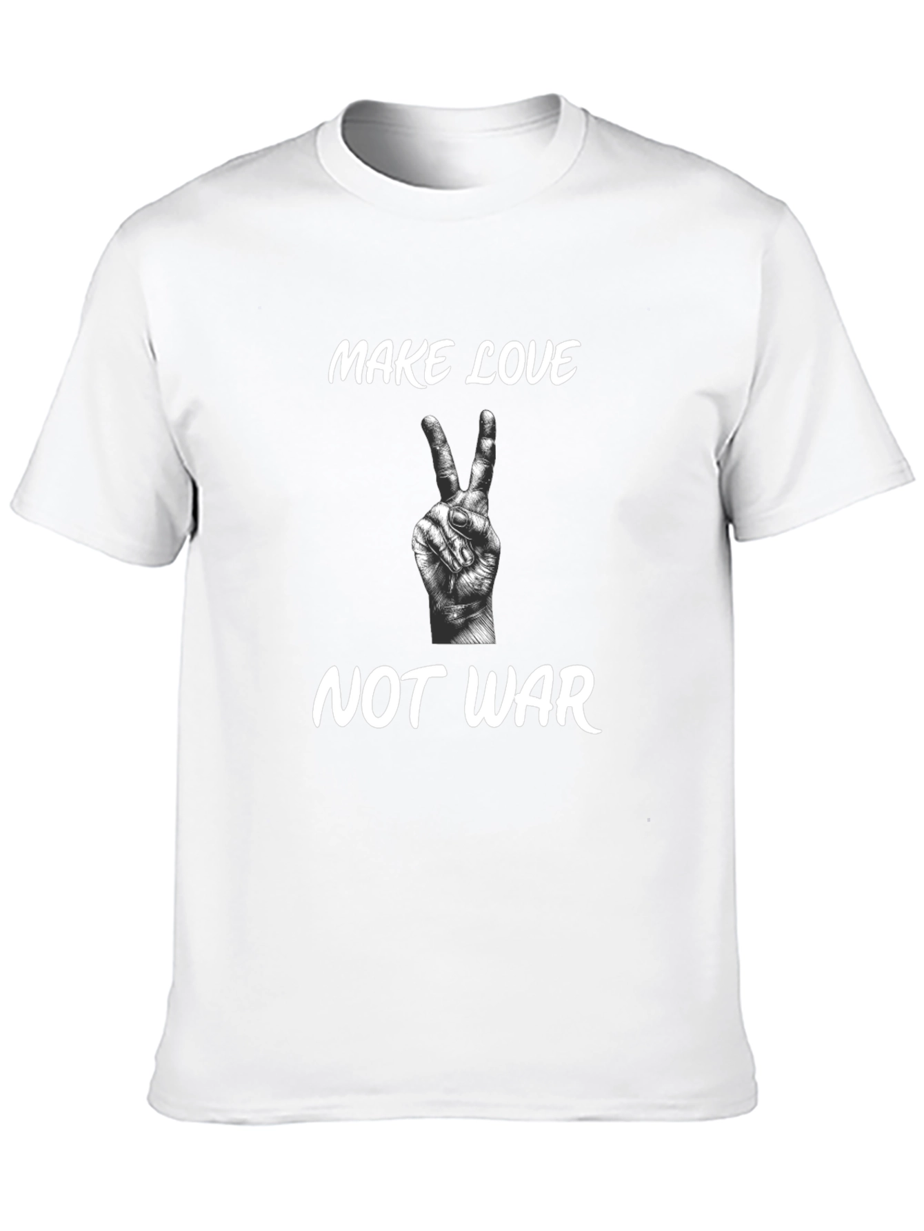 Make Love Not War Graphic T-Shirt