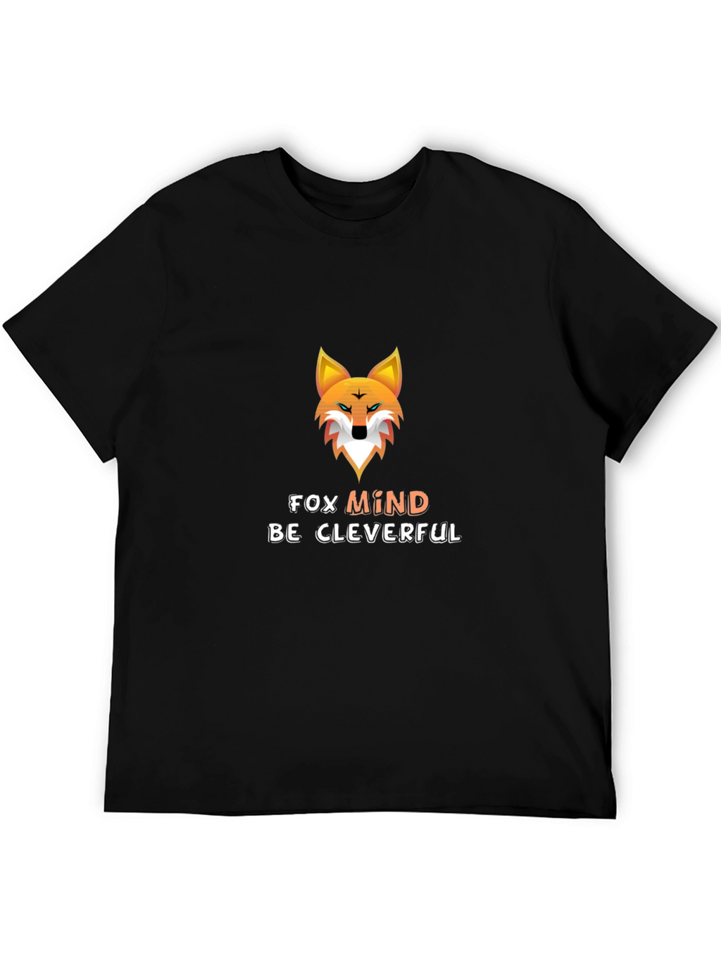 Fox Mind T-Shirt - Be Cleverful Graphic Tee