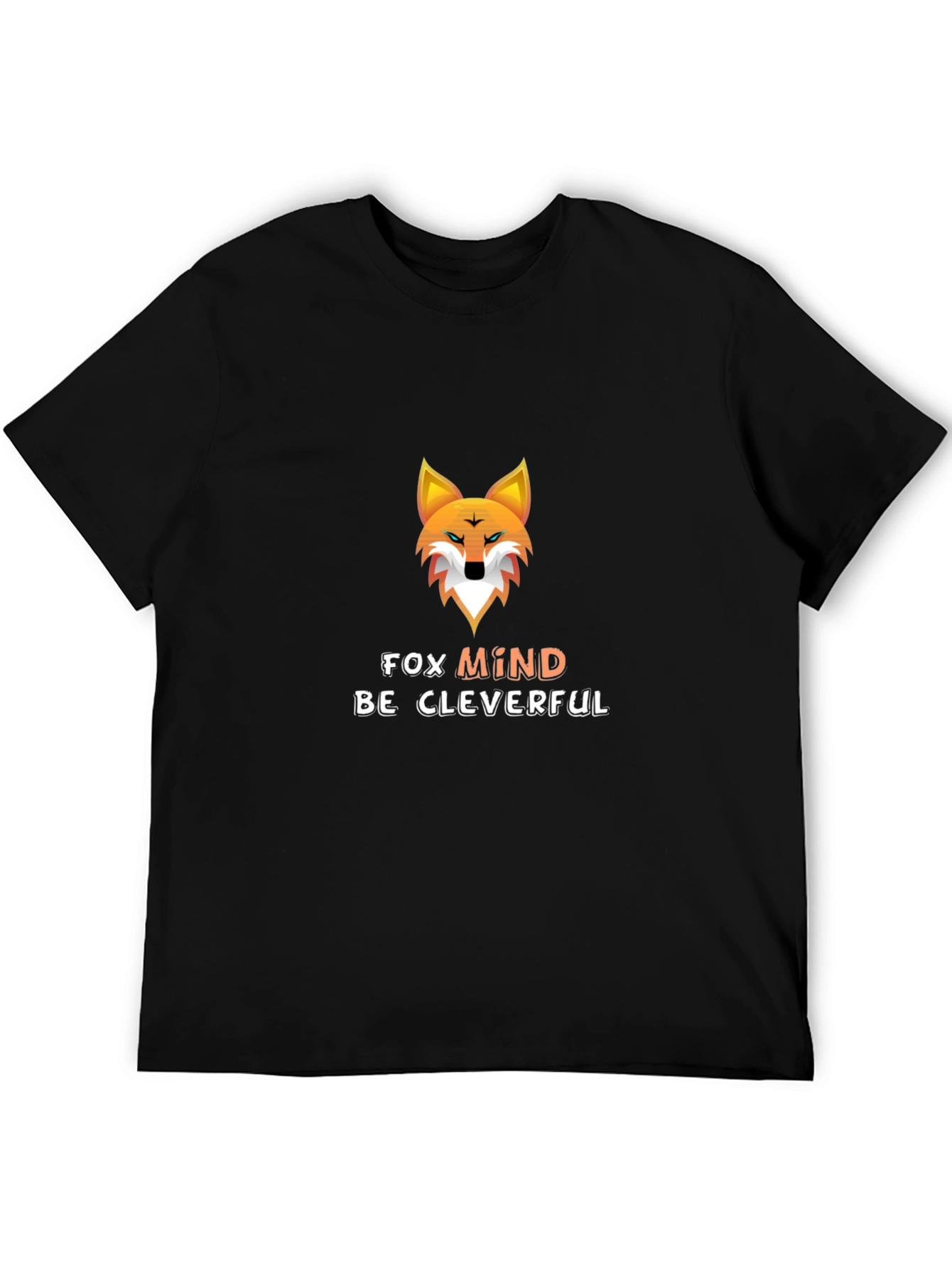 Fox Mind T-Shirt - Be Cleverful Graphic Tee