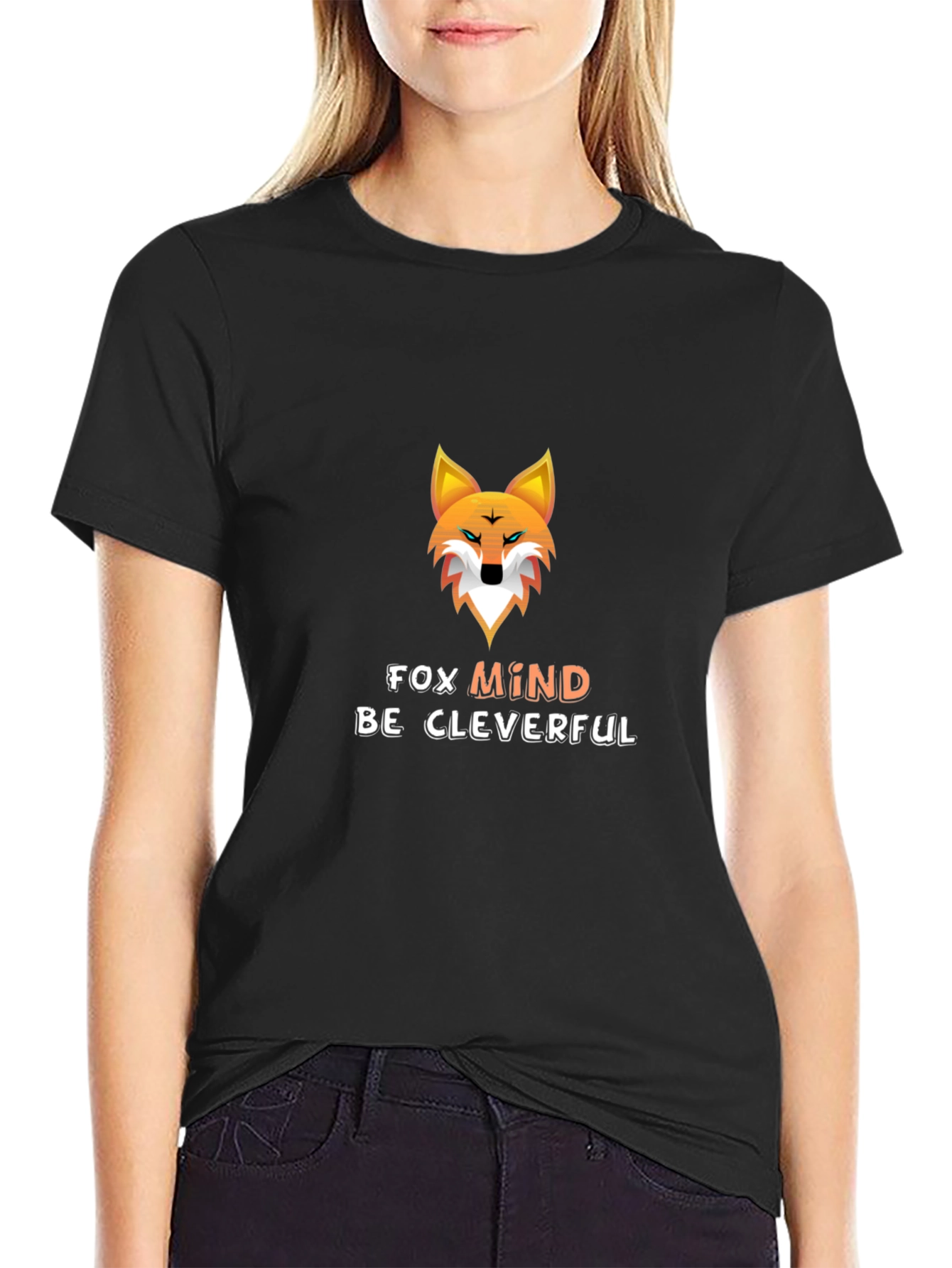 Fox Mind T-Shirt - Be Cleverful Graphic Tee