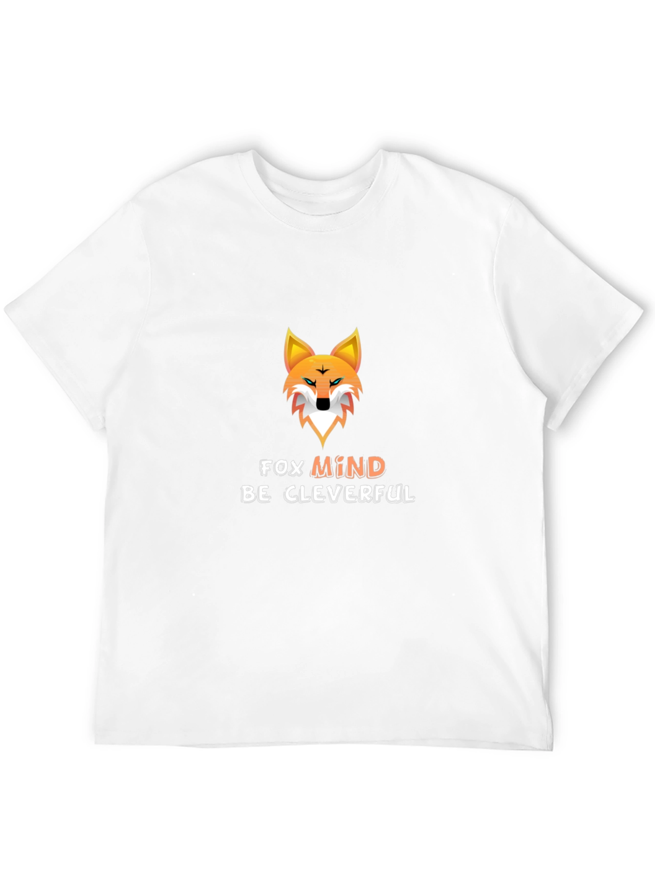 Fox Mind T-Shirt - Be Cleverful Graphic Tee