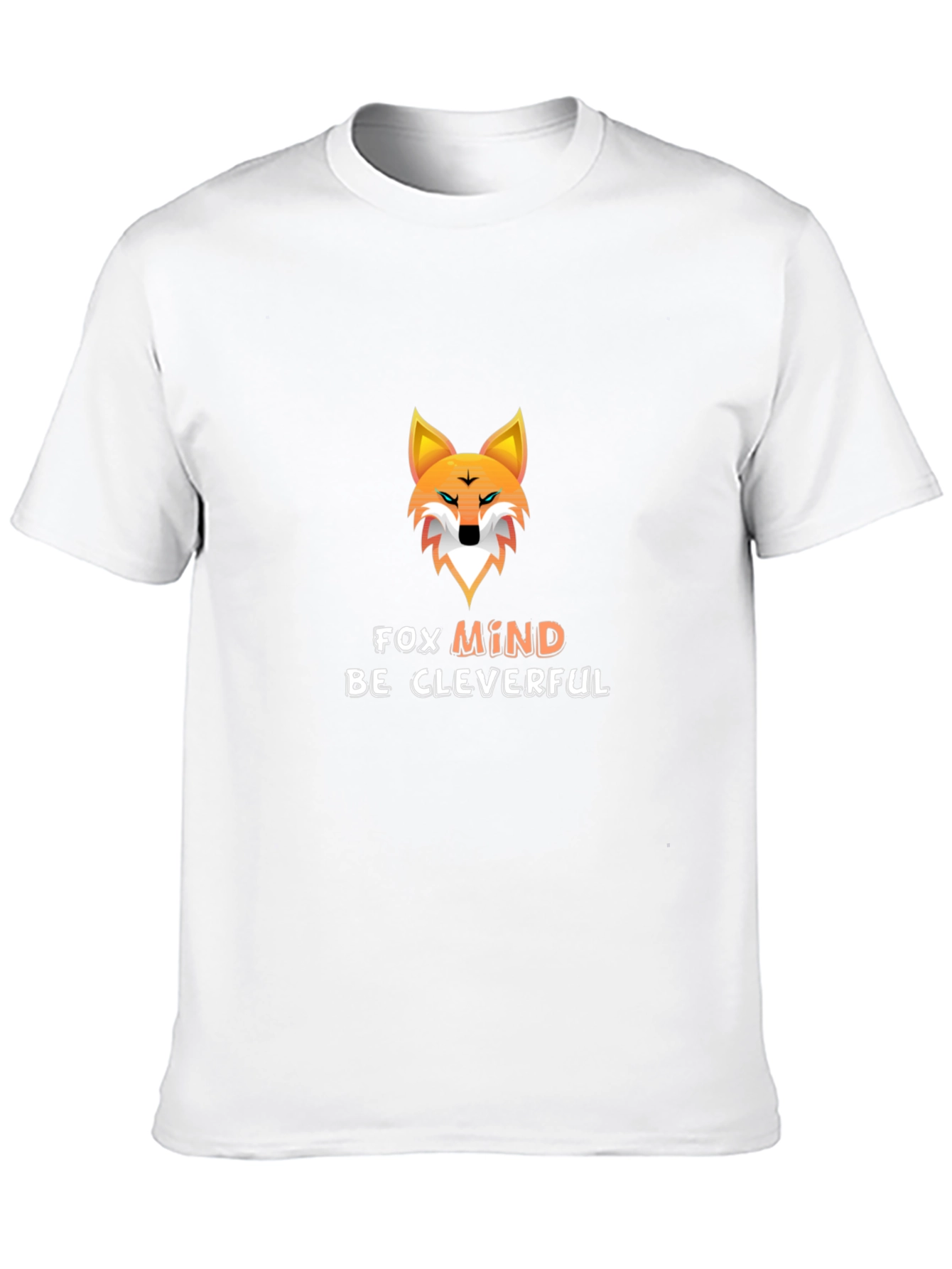 Fox Mind T-Shirt - Be Cleverful Graphic Tee